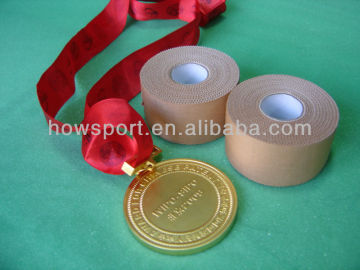 (T)Best selling viscose rayon rigid strapping sports brown tape