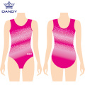 Ombre diamante gjimnastikë leotard