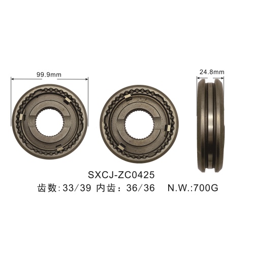 OEM Manual Gearbox Synchronizer Hub Sleeve Assembly 255-1701170 255-1701171 for UAZ TKU