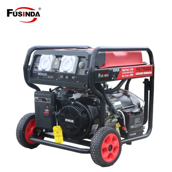 Fusinda 6kVA Gasoline Generator Set Powered by Kohler Engine