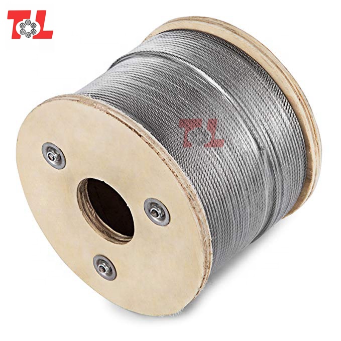 Wire Rope A4 Marine Grade Stainless 7x19 2mm-6mm DIN3060 