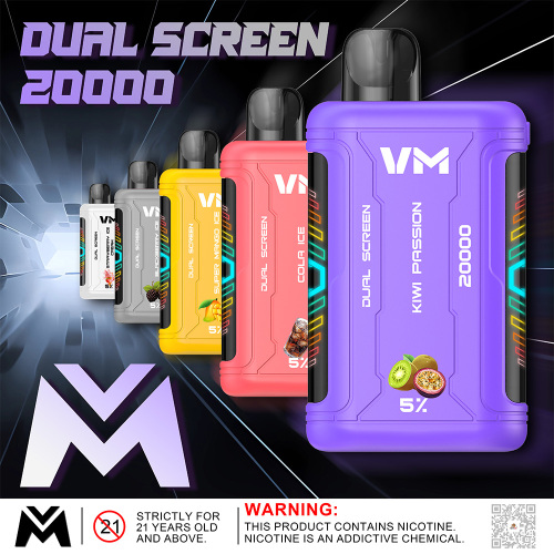 Vape màn hình kép bán buôn tốt nhất 2000