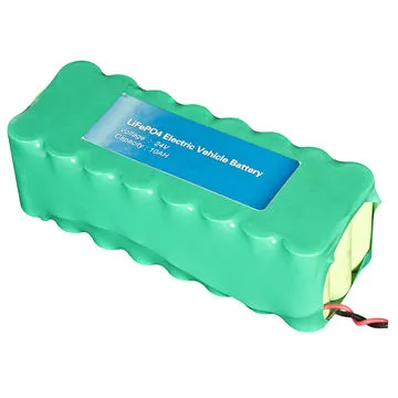24V 10Ah LiFePO4 E-Bike Battery Pack, RoHS Approved