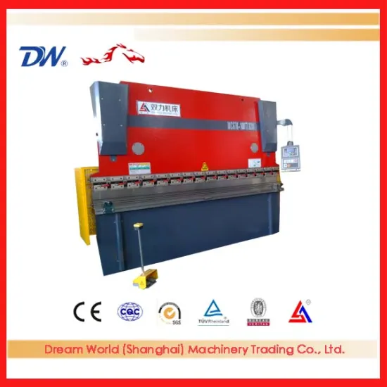 INT'L Brand-SLMT Anhui WC67K Series cnc press brake , aluminium bending machine , sheet metal bender with cnc system