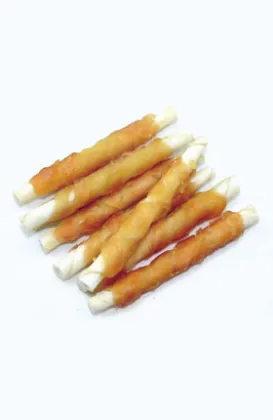 Sweet Potato & Chicken Wrap Dog Treats