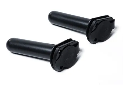 White/Black Plastic Fishing Rod Holder