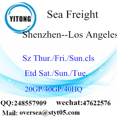 Sea Freight Shenzhen Port Shipping To Los Angeles