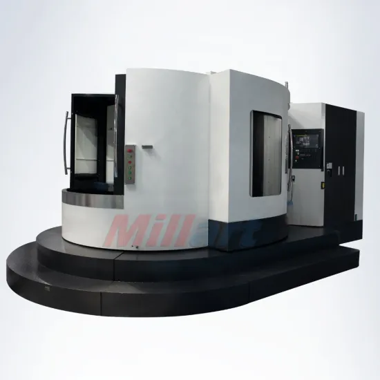 Horizontal Machining Center HMC630/1: Heavy Duty Double Worktable CNC Milling Machine