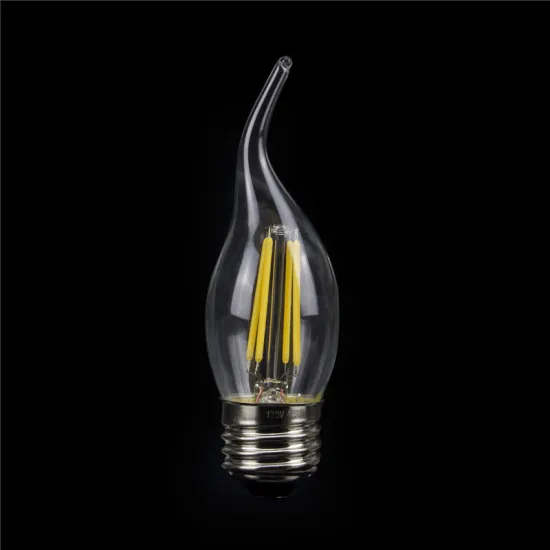 2200k-6500k dimmable filament bulbs c35 e12 e14 e26 e27 ul led e14 lampadina 12 v