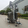 Led High Mast Light Tower mobile diesel light tower for rescue operation Supplier