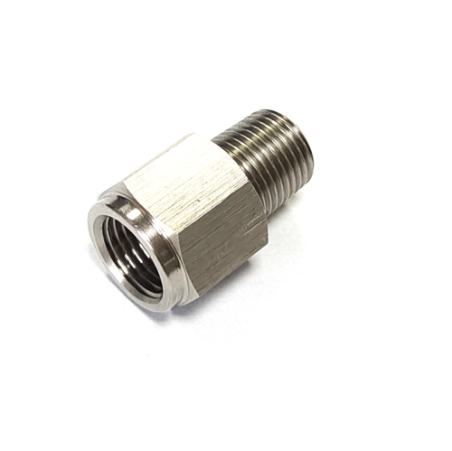 Conector adaptador de instrumentos de presión de aceite 1/8npt hilo masculino