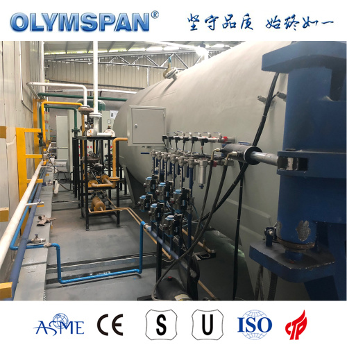 ASME standard composite part autoclave