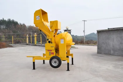 TDCM500-DW Tilt Drum Concrete Mixer Machine - Construction Equipment