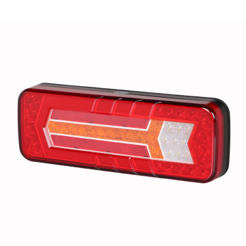 Universal 12v 24v LED Truck Tail Lights - Brake, Turn Signal, Reverse, Running Lights for Camper Vans & RVs