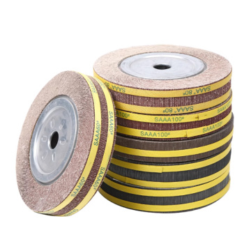 Anpassbare 25 mm dicke Blütenblatt-Schleifscheibe