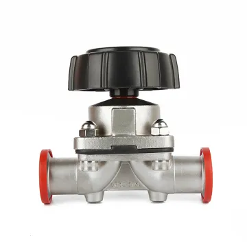 Food Grade Manual Operated Diaphragm Valve DN25