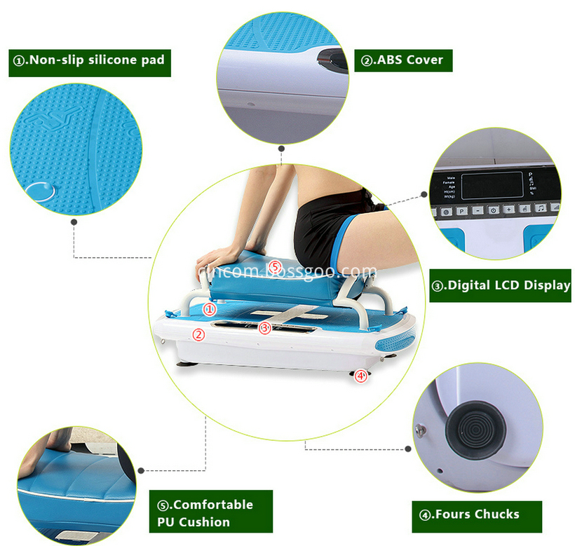 Fitness Body Building Vibration Plate