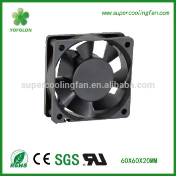 60x60x20mm 12V 24V dc appliance axial cooling fan