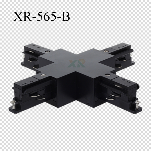 3 Phase Track + connector in black