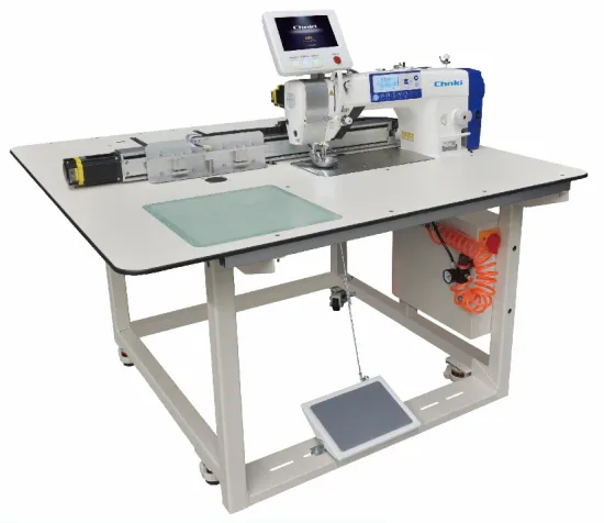 Automatic Lockstitch Sewing Machine Hemming Jeans