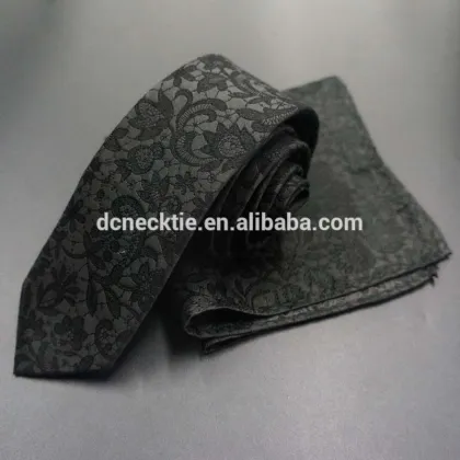 black religious thai silk ties