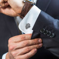 Custom Men's Metal Masonic Gold Plating Cufflink