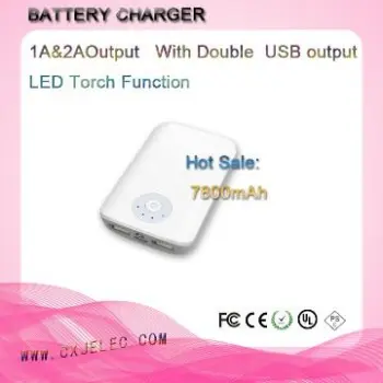 SANYO Cell Battery High Quality Portable Mobile Power Bank7800mAh