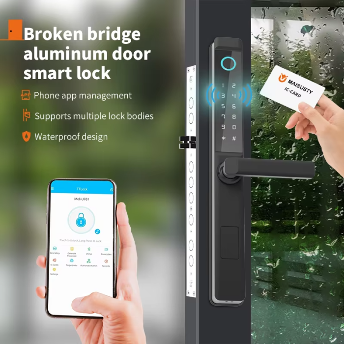 Сломан алюминий алюминий TUYA