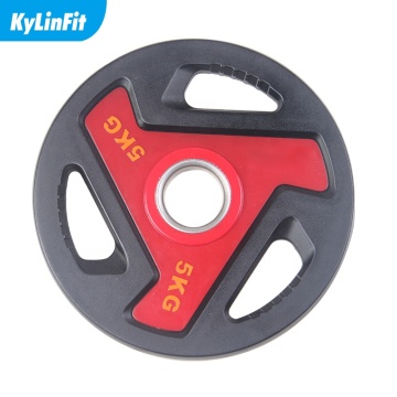 PU Weightlifting Plates: New Design Urethane Gym Weight Plates