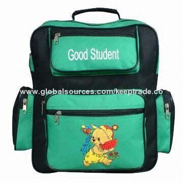 School backpack, lunch bag insulated function