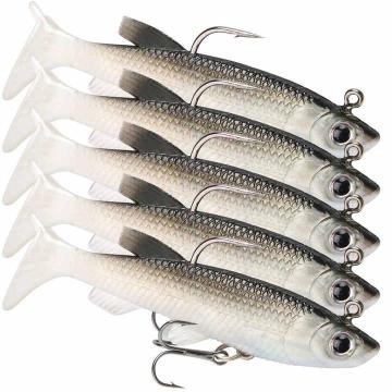 OEM Jig Hook Silicone Soft Bait Set for Pike and Bass Fishing