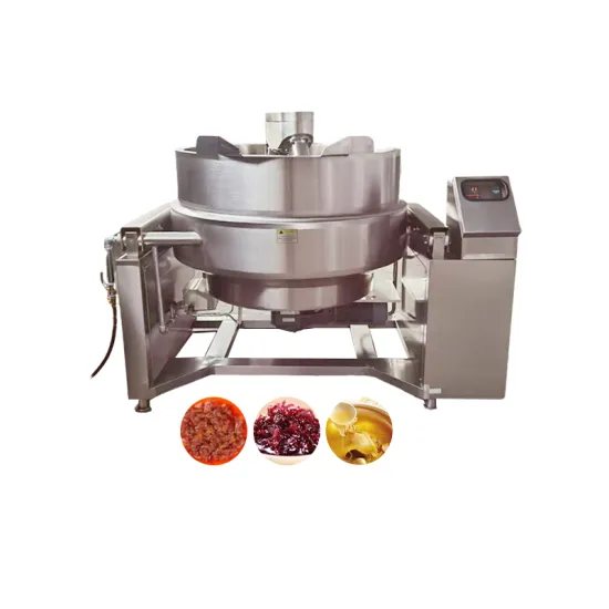 Automatic Wok Machine for Industrial Meat and Food Sauce Preparation