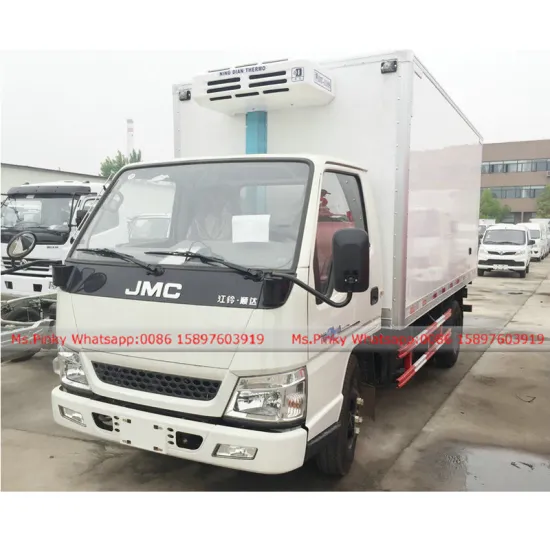 JMC Mobile Pizza Food and Ice Cream/Hot Dog Cart Truck for sale 6m3 refrigerator Truck Export to Philippines  0086 15897603919