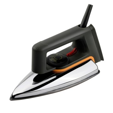 Electric Dry Iron 1172 Stainless Steel Flat Press Heavy Duty for Clothes