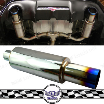 Stainless Steel Exhaust Muffler / Titanium Exhaust Pipe Wholesale