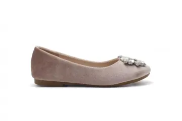 Girl's Flexible Slip-On Shoes