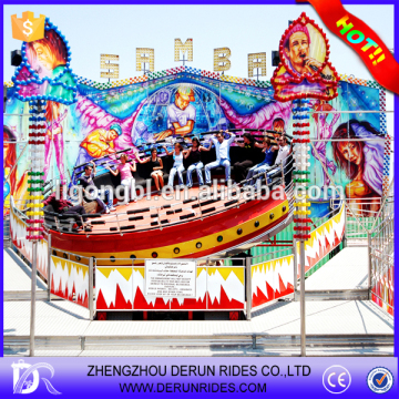Interesting musical park attractions thrill rides disco tagada for sale