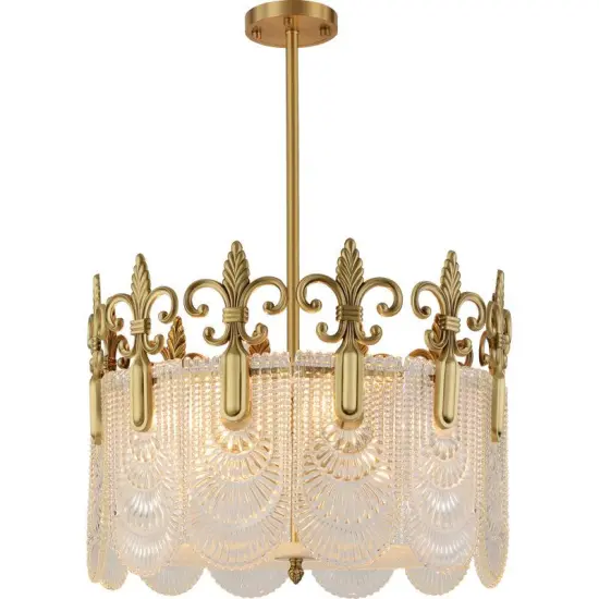 INSHINE Brass Hanging Elegant Pendant Light