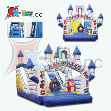 HOT 6m Inflatable Slide Bouncer Combo with Different Cartoon Characters for Kids