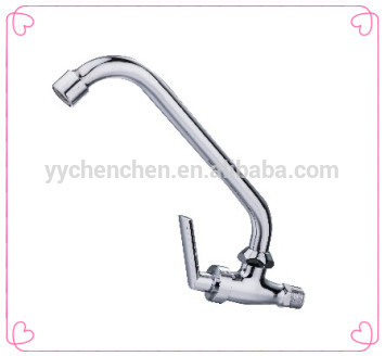 zinc body zinc handle brass cartridge with U iron tube kitchen faucet MO-E-004B