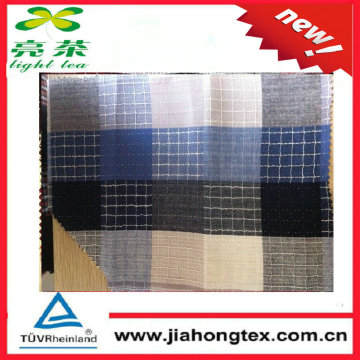 cotton dobby fabric checker