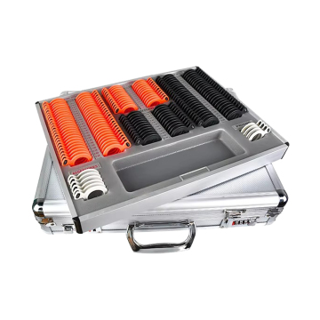 SLC-158A Top Quality Aluminium Case Plastic Rings Trial Lens Set