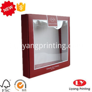 clear window packaging box