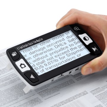 4.3 Inch HD Video Out Portable Handheld Electronic Loupe for Low Vision