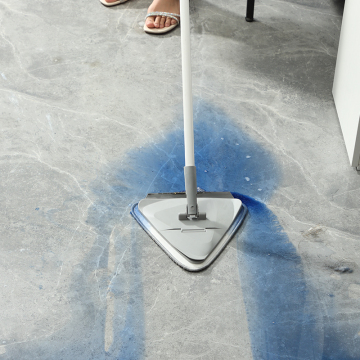 Pavimento di pulizia flessibile classico a 360 spessore a palo lavabile a triangolo a triangolo mop mop: strumento di pulizia resistente ed efficiente