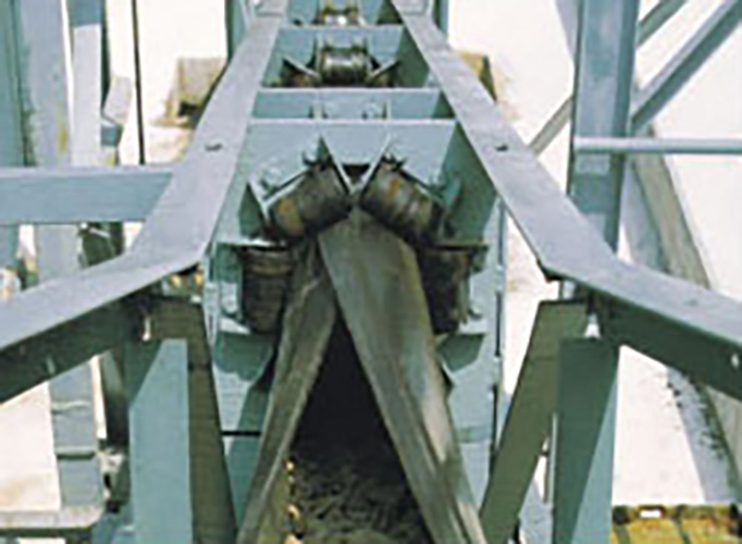 100 -mm -Stoffkernrohr -Förderband
