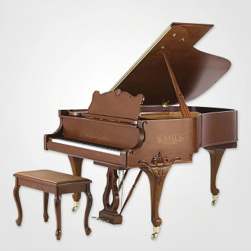 William Sames S170 Grand Piano Black Polished/White Polished/Walnut Matte 170 cm Acoustic Piano