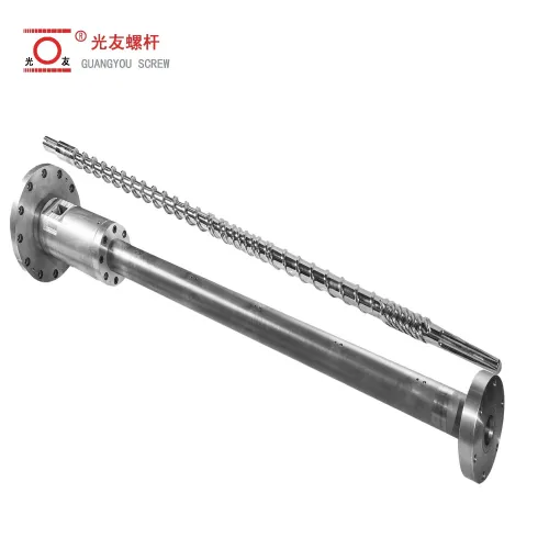 Krauss Maffei KMD হেভি-ডিউটি ​​টাংস্টেন-কারবাইড-কোটেড অটো-ফিড পিভিসি এক্সট্রুডার