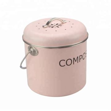 Cubo de compost de 1.5 galones con filtro de carbón