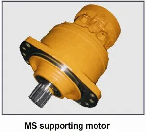 Poclain MS hydraulic motor for construction machine